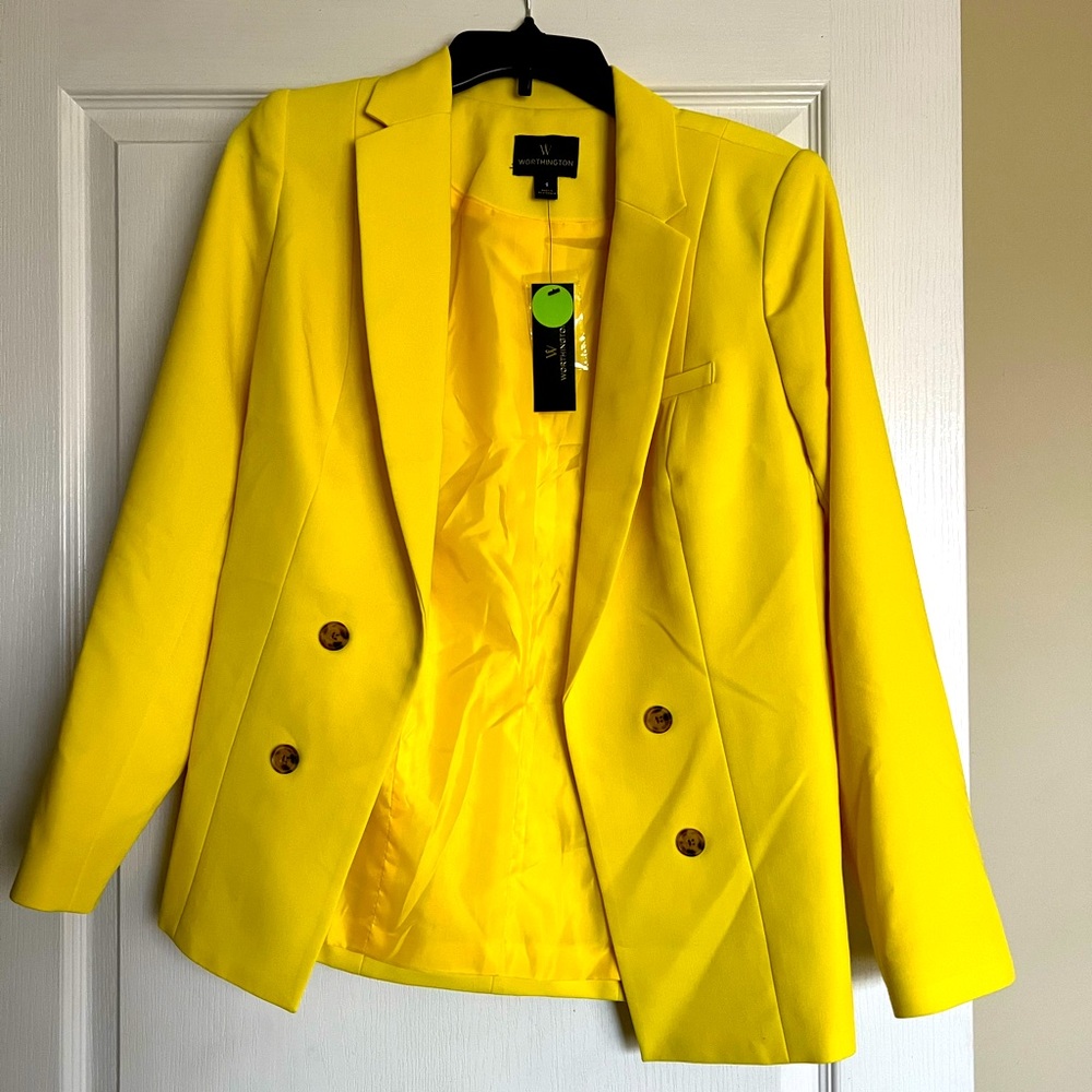 Yellow Blazer